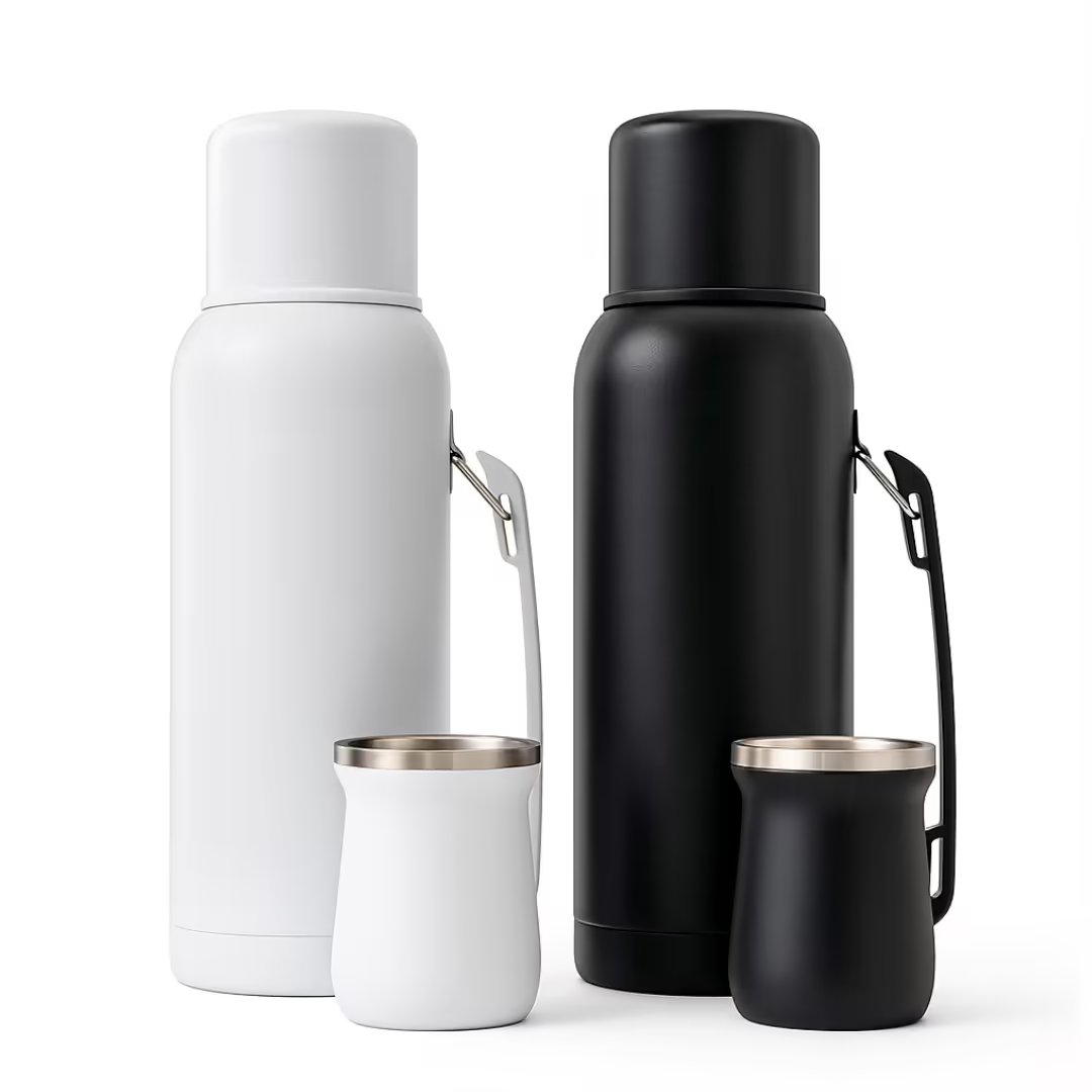 Termo + Mate Set Acero Inoxidable